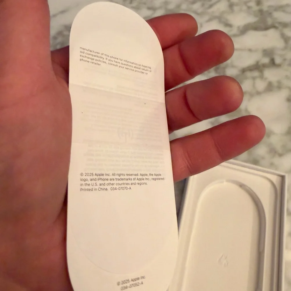 Apple iPhone 17 Pro 512gb Cosmic Orange EMPTY BOX ONLY